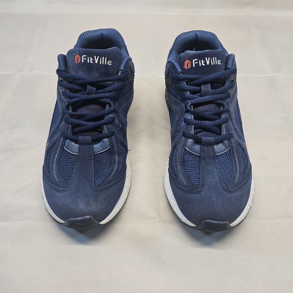 FitVille Rebound Core‎ Blue Fitness Gym Sport Walking Unisex Trainers Shoes  Men